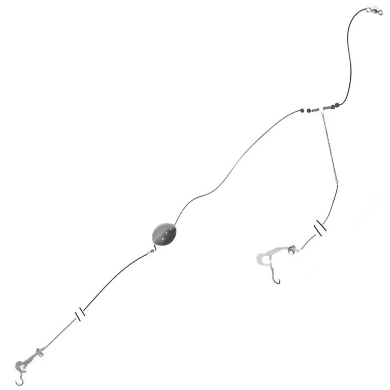 FLADEN Schwimmendes 2-Haken Plattfisch Rig Mit Boom 8 FLADEN Schwimmendes 2-Haken Plattfisch Rig Mit Boom – Bild 6