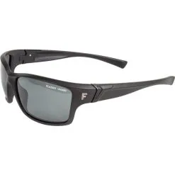 Fladen Fishing AB FLADEN Polarisationsbrille Mattschwarz, Graue Gläser