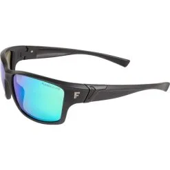 Fladen Fishing AB FLADEN Polarisationsbrille Mattschwarz, Grüne Revo Gläser