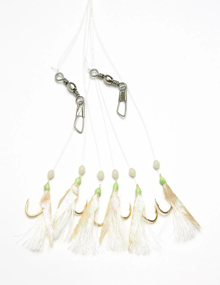 Behr Makrelen- Und Heringsystem M. Echter Fischhaut 6 Haken 3 Behr Makrelen- Und Heringsystem M. Echter Fischhaut 6 Haken