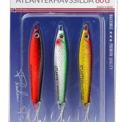 MARINOR ATLANTERHAVS SILDA 3er Pilker-Set Rot/Grün/Orange