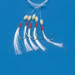 Behr Makrelen-Paternoster Mit Weißen Tinsel