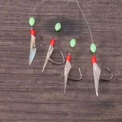 AQUANTIC Hering Circle Hook Fischhaut Vorfach III