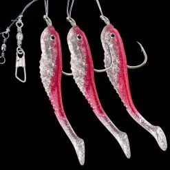 DEGA - 3er Gummifisch-Vorfach Mit Reflexfolie -Williamson 7726008 01 1280x1280