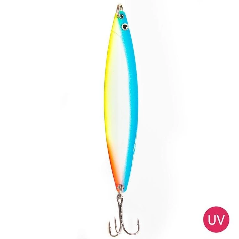 FLADEN Meerforellen-Blinker Nidingen Flash 28g - UV-Farben 3 FLADEN Meerforellen-Blinker Nidingen Flash 28g - UV-Farben