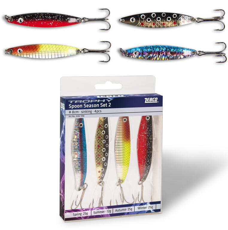 Zebco Trophy Spoon Set - Mefo- U. Wolfsbarsch-Blinkerset 4 Zebco Trophy Spoon Set - Mefo- U. Wolfsbarsch-Blinkerset – Bild 2
