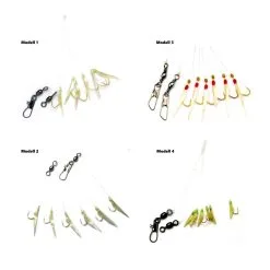 Behr Makrelen- Und Heringsystem Fluoro-Carbon -Williamson Behr Hering und Makrelenvorfach Fluoro Carbon mit Farbcode 773809 1280x1280