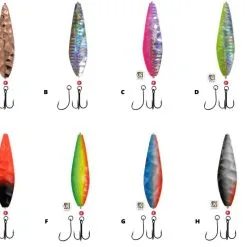 DEGA Lars Hansen Seatrout Inline-Blinker 11 DEGA Lars Hansen Seatrout Inline-Blinker -Williamson DEGA Long Cast Inline Meerforellen Blinker Galeriebild mit Farbcode 770700 1280x1280