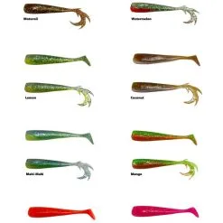 Dieter Eisele Eisele Sea-Fishing FLEXXXI Mini Ersatz-Body 2 Stück -Williamson Eisele Flexxxi Mini Ersatzschwanz mit Farbcode 771458 1280x1280