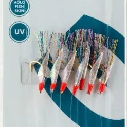 Kinetic Sabiki MaxCatch Holo Fishskin #6 - Vorfach