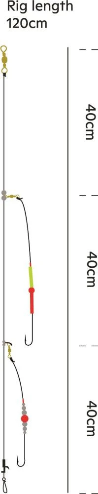 Kinetic Sabiki Surf Rig 5 Kinetic Sabiki Surf Rig – Bild 3