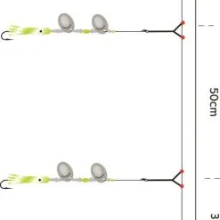 Kinetic Sabiki Fish Fry - Vorfach -Williamson F174 192 039 4 766563 1280x1280