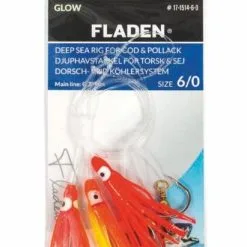 FLADEN Mini Octopus Rig - Dorsch- Und Köhlersystem -Williamson FLADEN Mini Octopus Rig Orange Pink Rot6B9EdA7D6PXAX 1280x1280