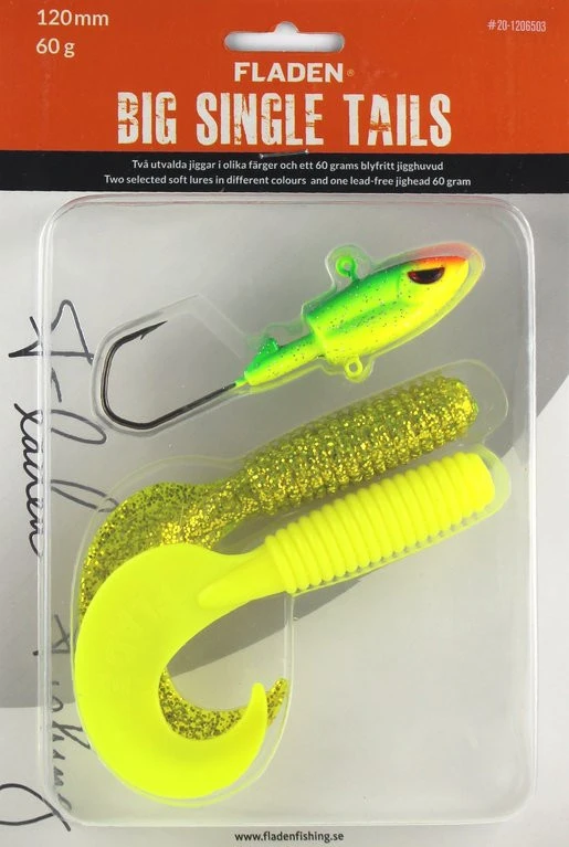 Fladen Fishing AB Fladen Big Single Tail - Riesen-Twister-Set 3 Fladen Fishing AB Fladen Big Single Tail - Riesen-Twister-Set