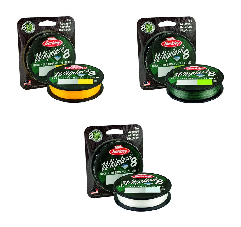 BERKLEY - Pure Fishing Berkley Whiplash 8 - Green - Yellow - Transparent 150m 5 BERKLEY - Pure Fishing Berkley Whiplash 8 - Green - Yellow - Transparent 150m – Bild 3