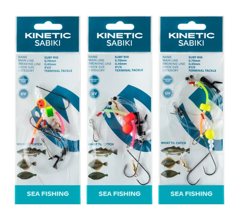 Kinetic Sabiki Surf Rig 4 Kinetic Sabiki Surf Rig – Bild 2