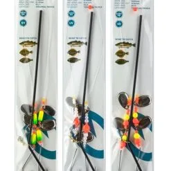 Kinetic Sabiki Sea Boom Rig Gr. 2/0 - Vorfach -Williamson Kinetic Sabiki Sea Boom Rigs 2 0 mit Farbcodes 1280x1280