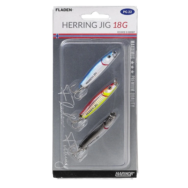 Fladen MARINOR Herring Jig - 3-teiliges Pilker-Set 3 Fladen MARINOR Herring Jig - 3-teiliges Pilker-Set