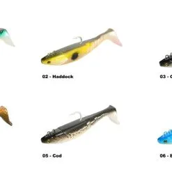 MIKADO Norway Quest Giant Fishunter - Gummifisch -Williamson Mikado Norway Quest Giant Fishunter Galeriebild mit Farbcode 1280x1280