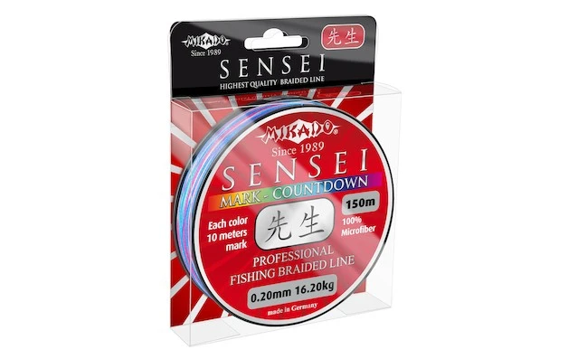 MIKADO SENSEI Geflochtene Schnur Multicolor 3 MIKADO SENSEI Geflochtene Schnur Multicolor