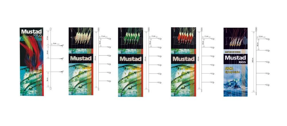 Mustad Rig Set 3 Mustad Rig Set
