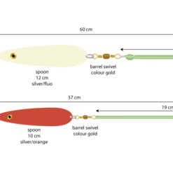 MIKADO Norway Quest 01 - Circle- U. Einzelhaken Leng-Löffel