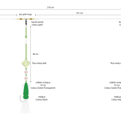 MIKADO Norway Quest 11 - Mini Squid Circle System