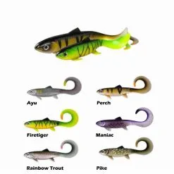 EFFZETT PIKE SEDUCER CURL TAIL - Loser Gummifisch 2er Pack -Williamson Pike Seducer Curl Tail Farbcode 773485 1280x1280