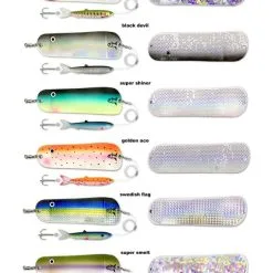 Rhino Flasher Mit Soft Finny Lure 20cm 10 Rhino Flasher Mit Soft Finny Lure 20cm -Williamson Rhino Flasher mit Soft Finny Galeriebild mit Farbcode 1280x1280