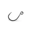 VMC 7266B Barbless Inline Single Hook Coastal Black -Williamson Simple 7266 BCB 773708 1280x1280