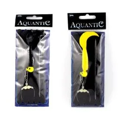 AQUANTIC Einfach-Twister - Haken 2/0 -Williamson Single Twister Rig Galeriebild 1280x1280