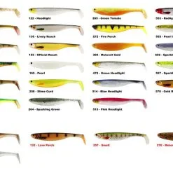 Westin SHADTEEZ Slim 7,5cm / 10cm / 12cm / 14cm -Williamson Westin ShadTeez Slim Galeriebild mit Farbcode 2022 756096 1280x1280