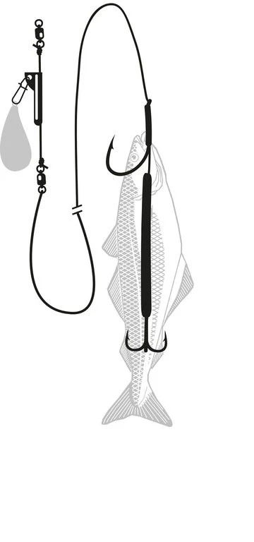 Rhino Heilbutt Vorfach 1,2mm - 70kg 4 Rhino Heilbutt Vorfach 1,2mm - 70kg – Bild 2