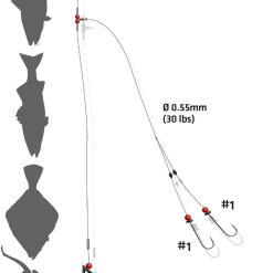 Zebco Wishbone Surf Rig - Brandungsvorfach