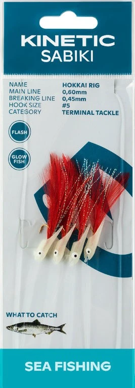 Kinetic Sabiki Hokkai Rig 6 Kinetic Sabiki Hokkai Rig – Bild 4