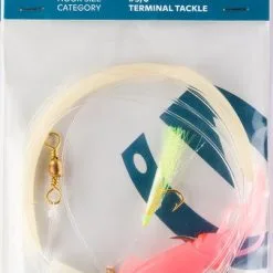 Kinetic Sabiki Halibut Trailer Rig Pink-Glow - Vorfach