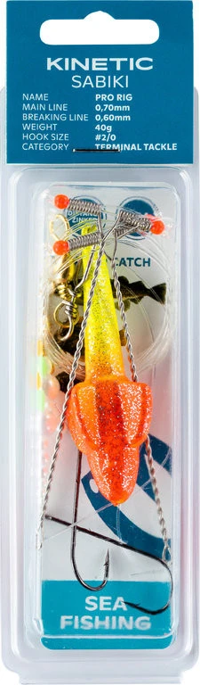 Kinetic Sabiki Pro Rig 3 Kinetic Sabiki Pro Rig
